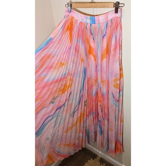 NWT Rococo Sand Davina Marble Pleated Skirt - Picture 5 of 11